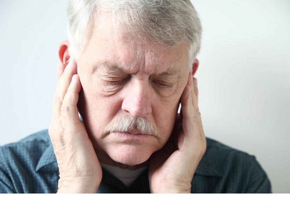 Schmerzen mit Arthrose des vorübergehenden Unterkiefergelenks